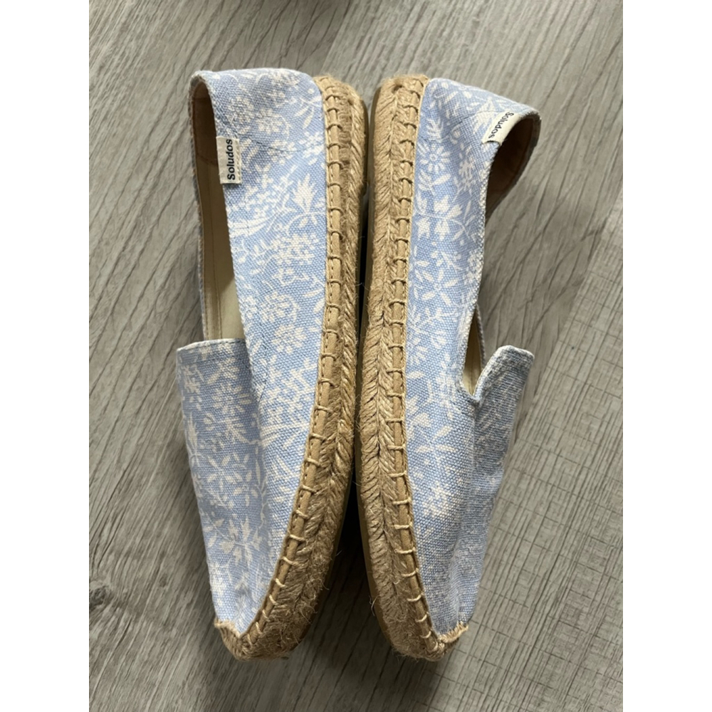 Soludos blue bonnet espadrille shoes size 8.5 - Picture 5 of 12